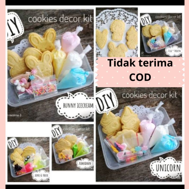 

DIY Cookies decor GAK BOLEH COD (BACA DESKRIPSI) khusus bandung dan jabodetabek