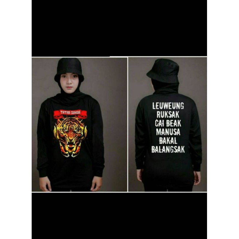 KAOS SUNDA/KAOS SILIWANGI/KAOS NAPAK SANCANG/KAOS PANJANG  J