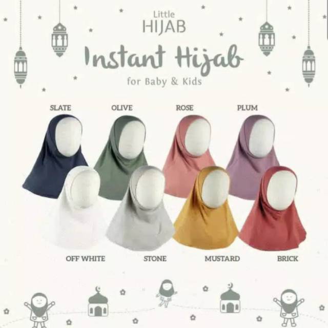 Little Palmerhaus  Hijab Instant || Jilbab Anak