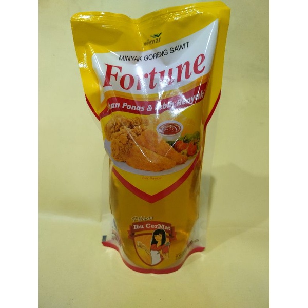 

Minyak Goreng FORTUNE Kemasan Pouch / Refill 1 Liter