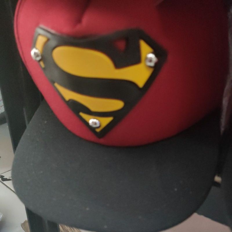 Topi Anak Snapback anak/Topi ploking anak/topi anak karakter-spiderman merah