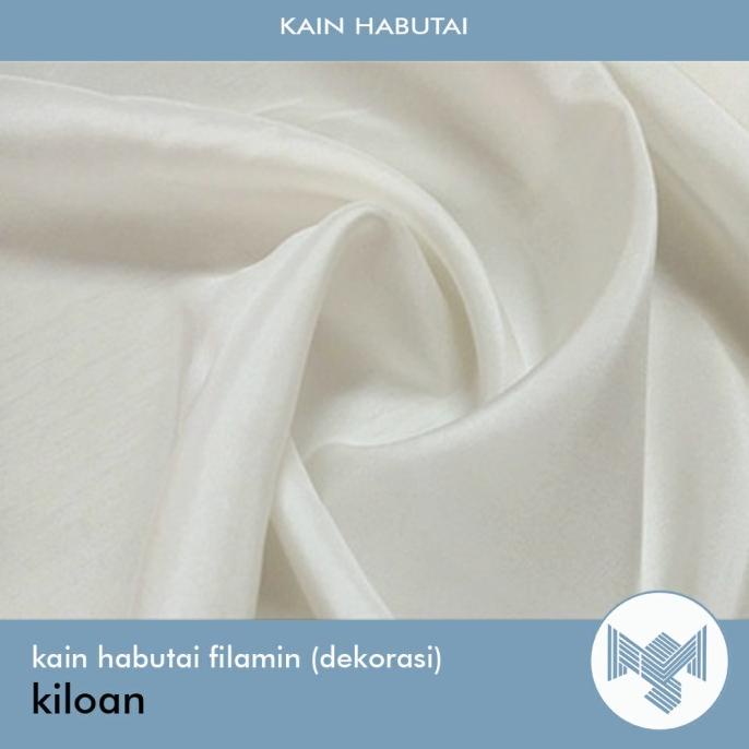 Helnan_Store | Kiloan Kain Dekorasi Kain Dekor Habutai Abutai Filamin