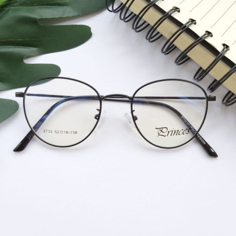 0KACAMATA 2733 (muka lecil) Kacamata lensa Bluecromic | Kacamata photocromic | Kacamata minus | frame minus antiradiasi | GRATIS MINUS DAN SILINDER