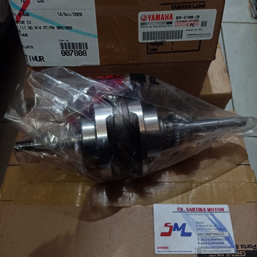 Stang Seher / CrankShaft Assy Lexi B3F-E1400-20