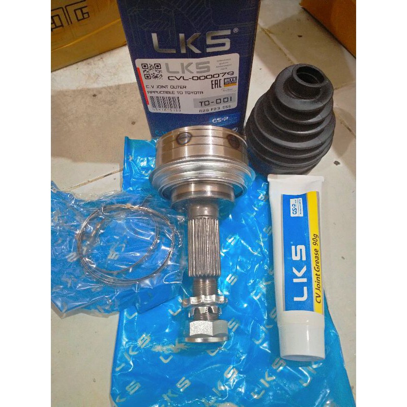 CV JOINT AS RODA LUAR COROLLA TWINCAM GREAT SOLUNA