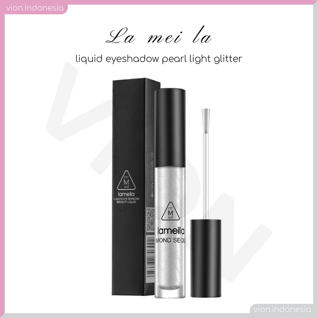 LAMEILA Liquid Eyeshadow Pearl Light Highlight Bright Glitter Diamond Sequel 4 Warna Original LA011