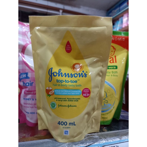 Johnson's top to toe 400ml