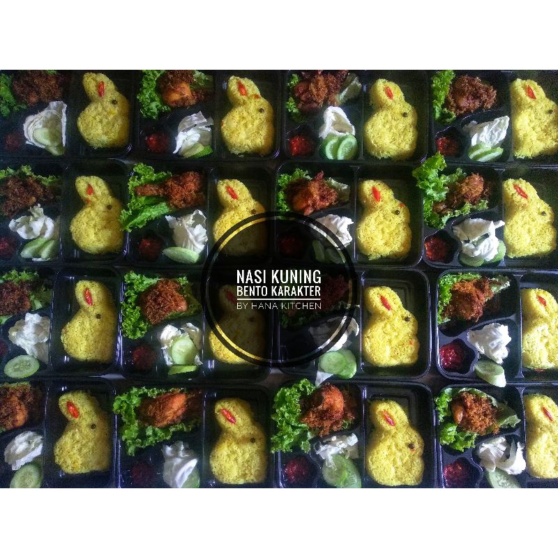 

Paket Nasi Kuning Bento