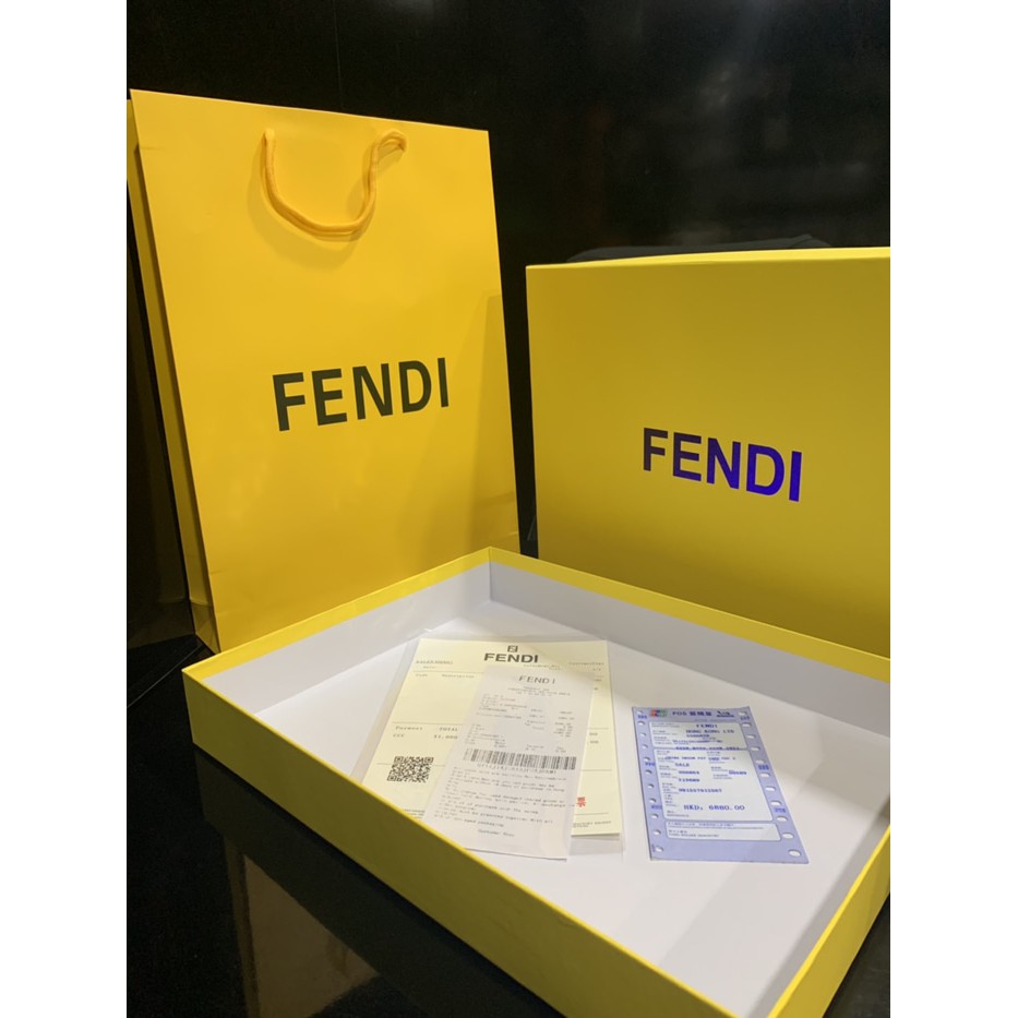 

Box fendi paperbag fakebill