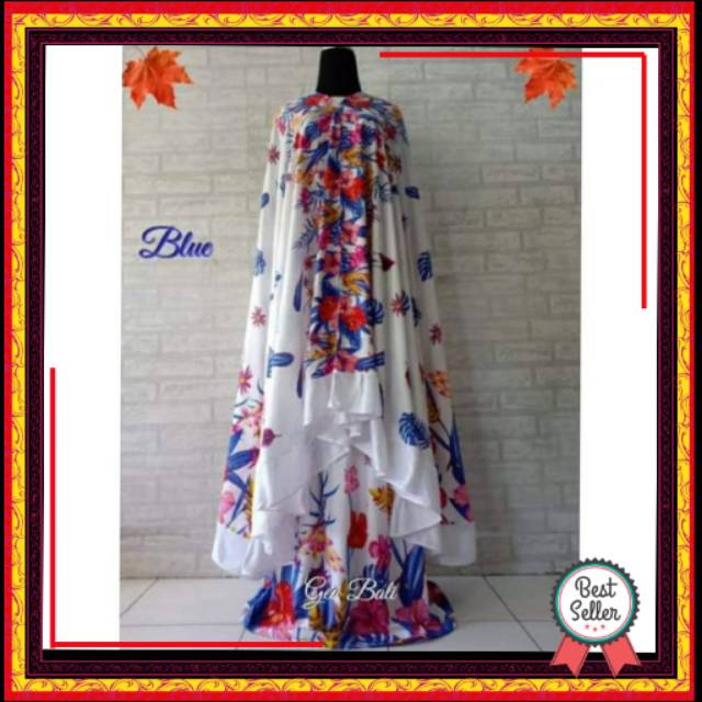 MUKENA BALI DEWASA MOTIF BUNGA SATIVA WARNA PUTIH HALUS JUMBO MODEL TERBARU GROSIR MURAH