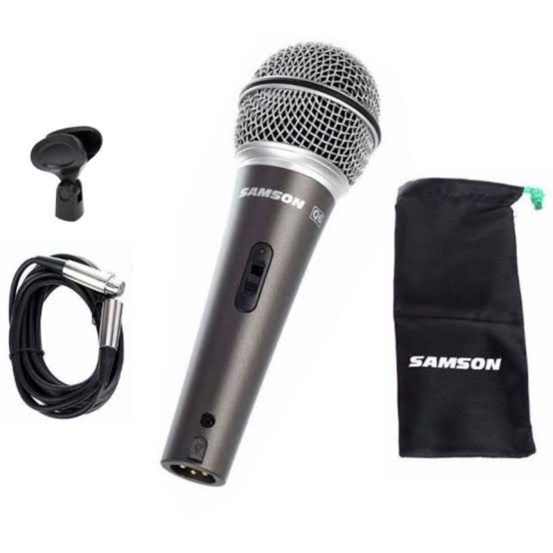 MIC KABEL SAMSON Q6 ORIGINAL GARANSI 1 TAHUN Q 6