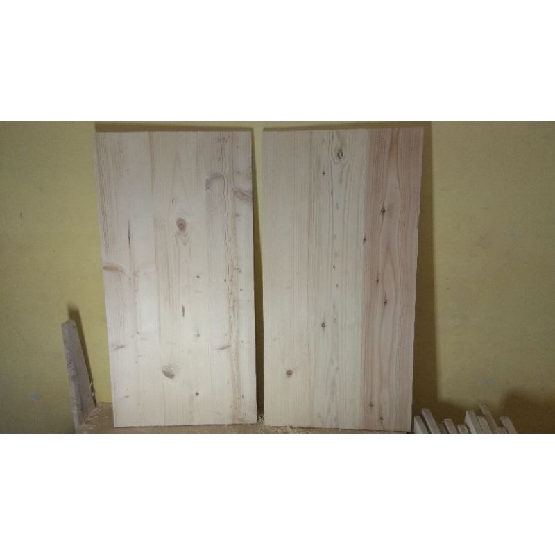 Papan kayu jati belanda / daun meja 100x50 / papan sambung kayu