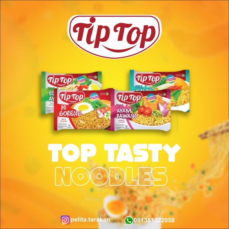 

Mie Tip Top Per Bungkus 68gr