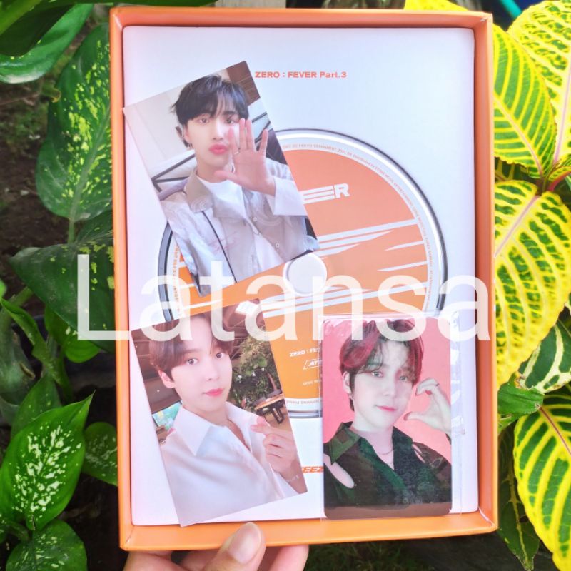 [Ready] official Photocard Ateez zero fever part 3 Seonghwa, Yunho, Pob Ktown Yunho