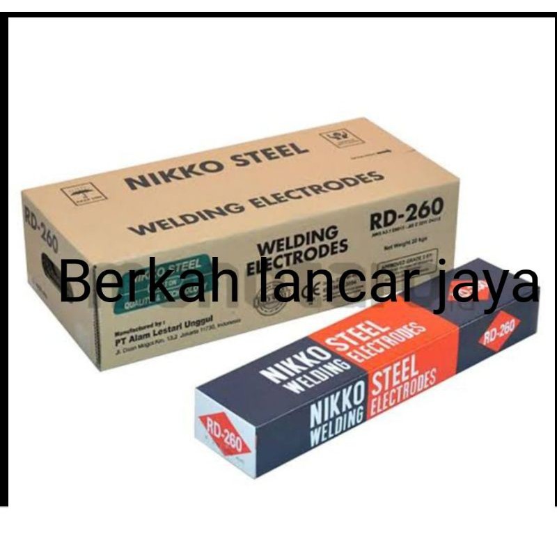 Kawat Las Listrik NIKKO RD260 2.0MM X 300MM