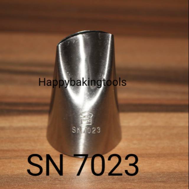 San Neng pastry tip SN7023 decorating buttercream cake, Sanneng spuit mawar buttercream SN7023, Nozz
