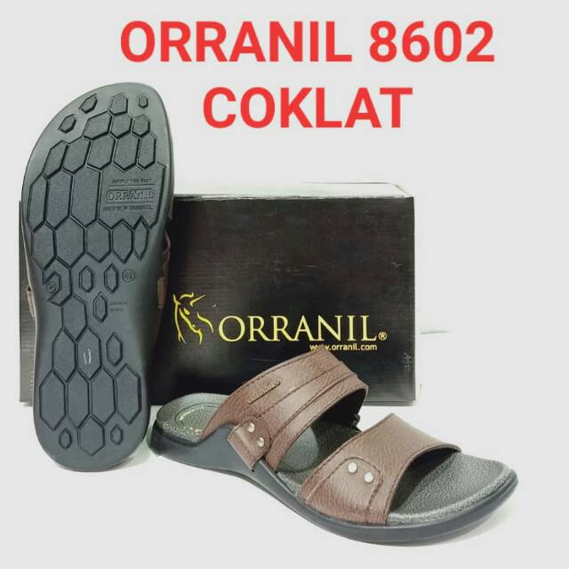 Sandal Pria Orranil 8602 coklat