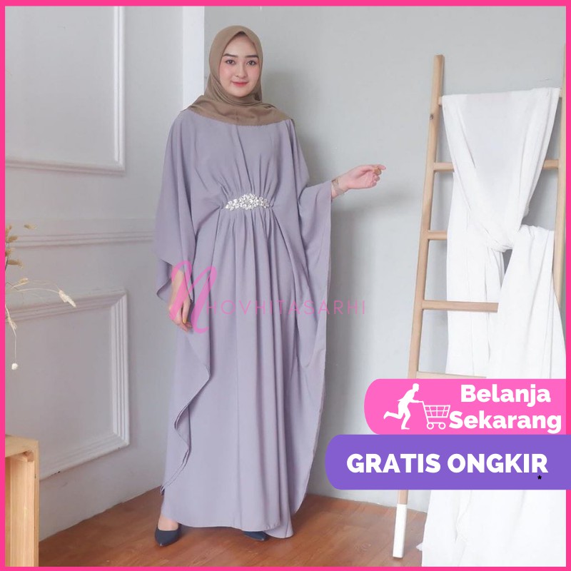 Tiara Kaftan murah Moscrepe KaftanRemajaMuslim KaftanIkat Gamis Kaftan D4B7