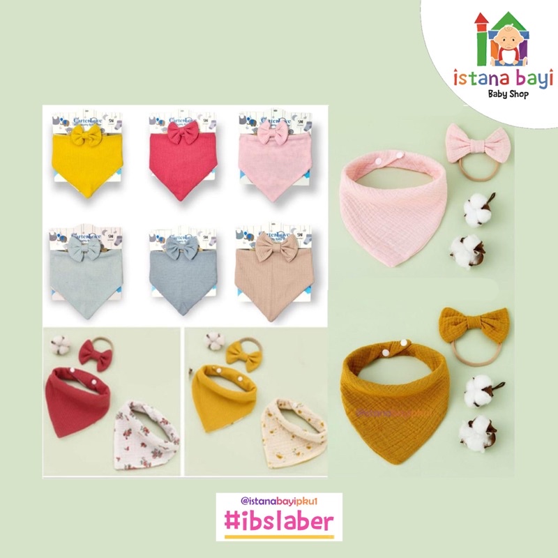 Carterlove Slaber 2in1 Anak / Celemek Bayi