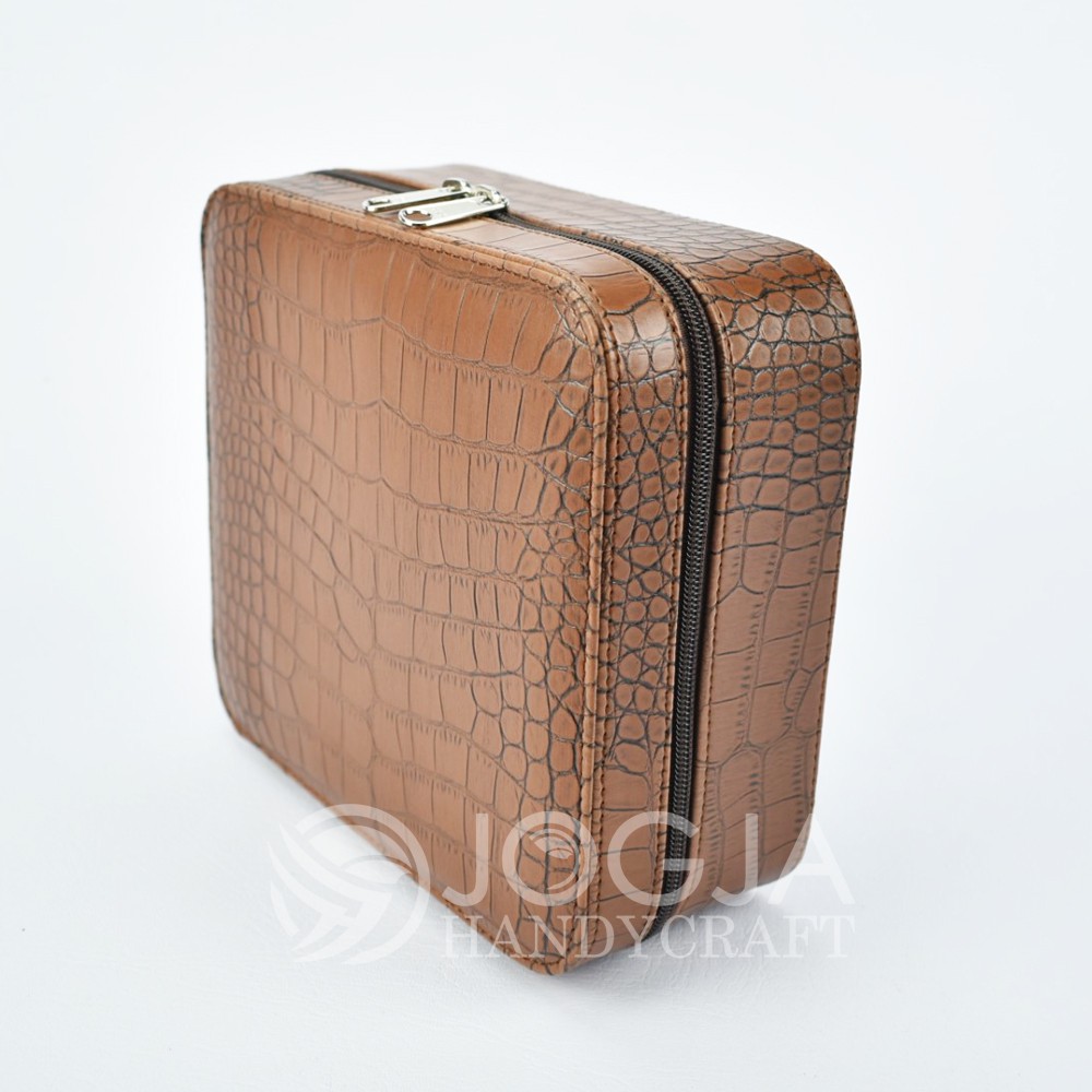 PREMIUM Travel Watch Box / Tempat Jam tangan travel / Kotak Jam Tangan