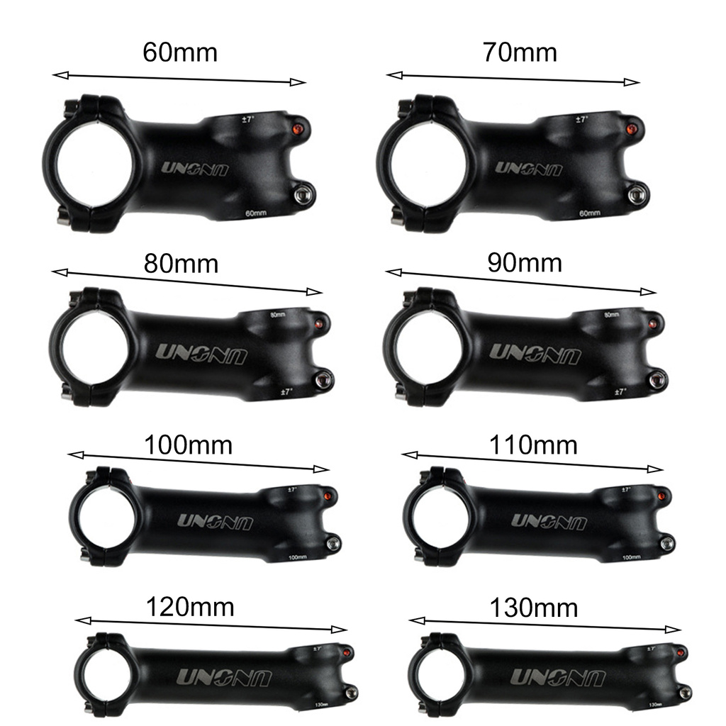 [Jianxin]  UNO Ultralight ±7 Degrees 60-130MM Bicycle Handlebar Stem for Cycling