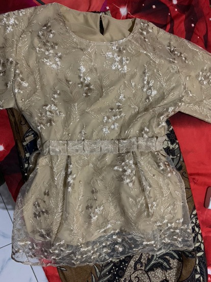 Shopashop Solo Batik Kebaya Couple Glenca Payet Free Selendang