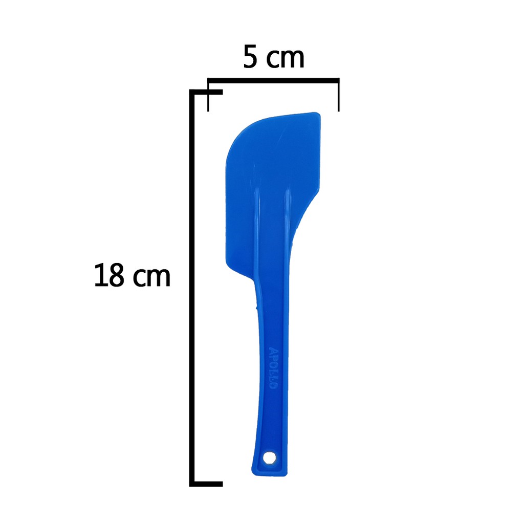 Solet / Sodet Spatula Plastik Isi 12 Pcs Olesan Pengaduk Kue