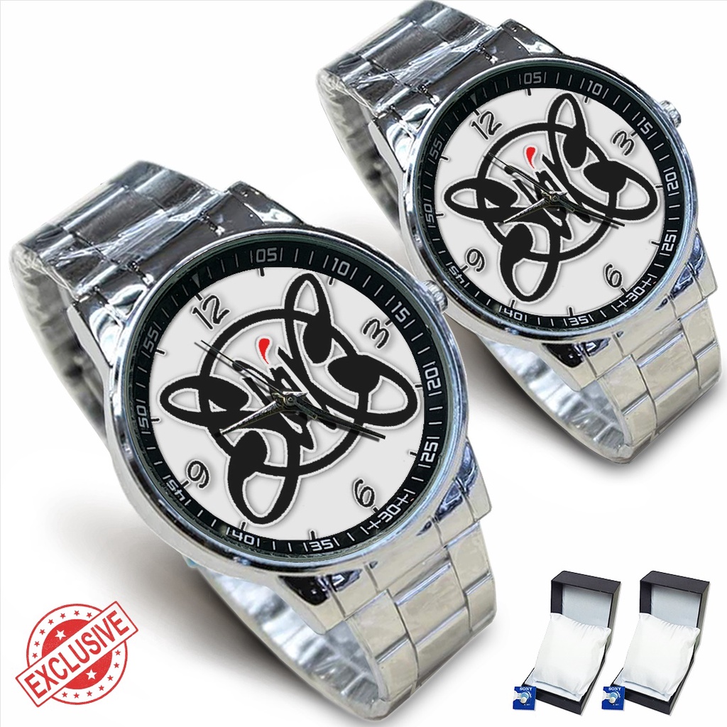 Jam Tangan Rantai Couple SLANK MOTIF - 3 (Special)