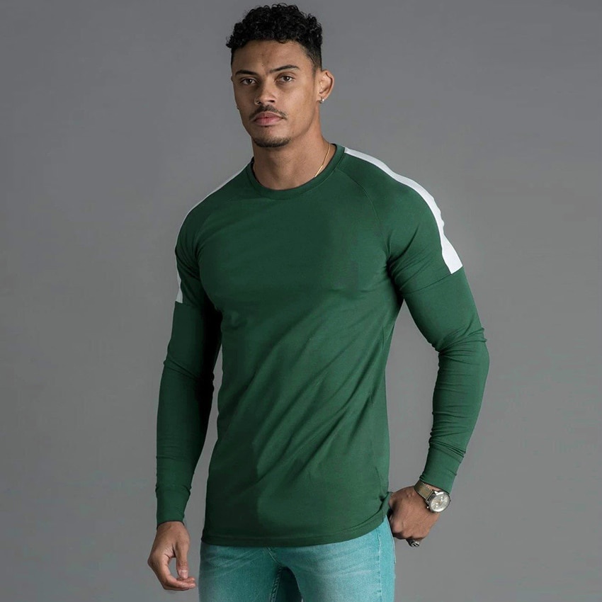 PREORDER 2020 Sport Shirt Men GYM T shirt Men Long Sleeve Running Shirt Male Rashgard Sportswear Clo