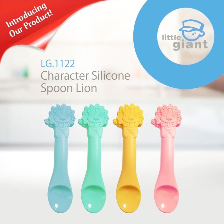 Little Giant Character Silicone Spoon