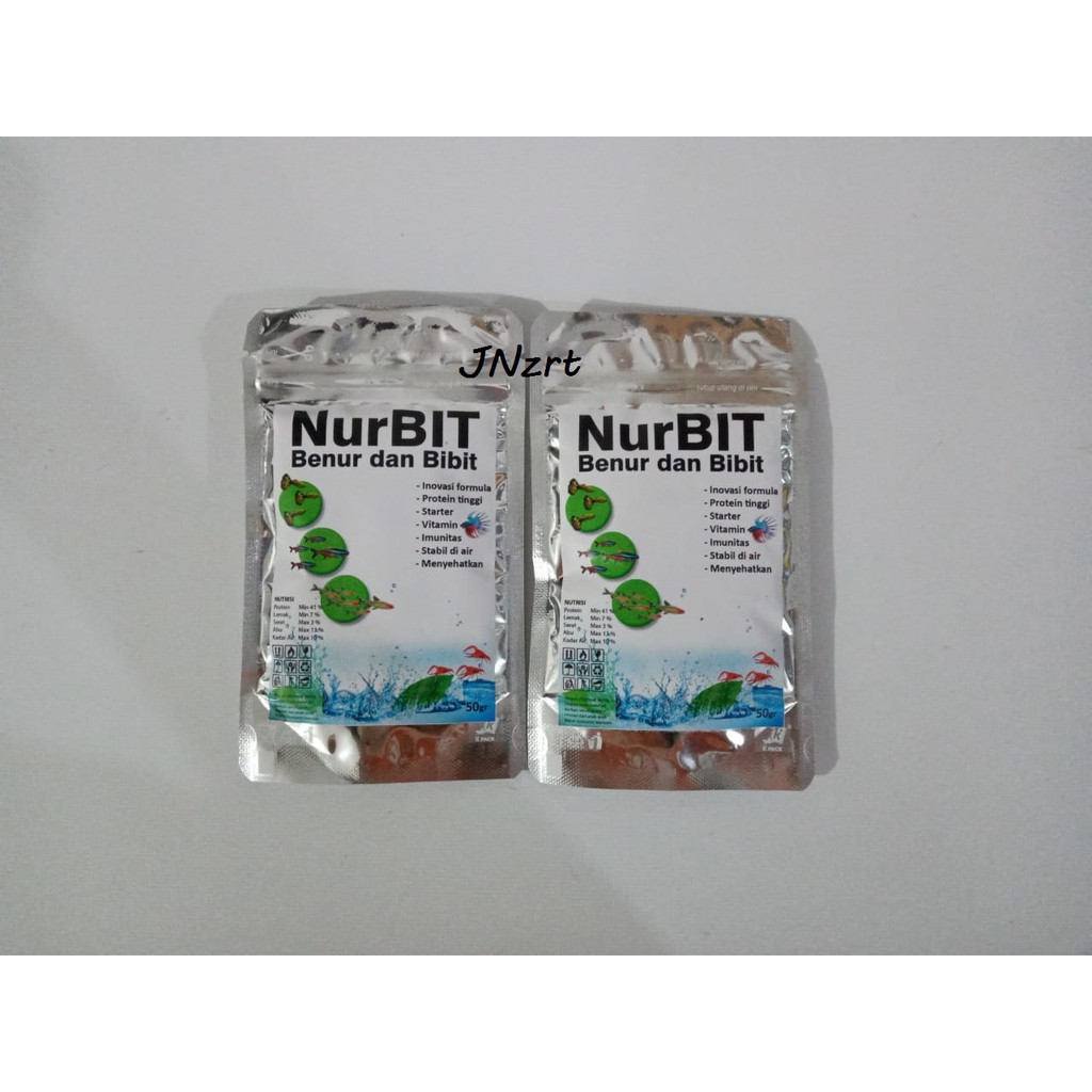 Pakan Burayak NurBit benur bibit cupang guppy udang lobster ikan hias