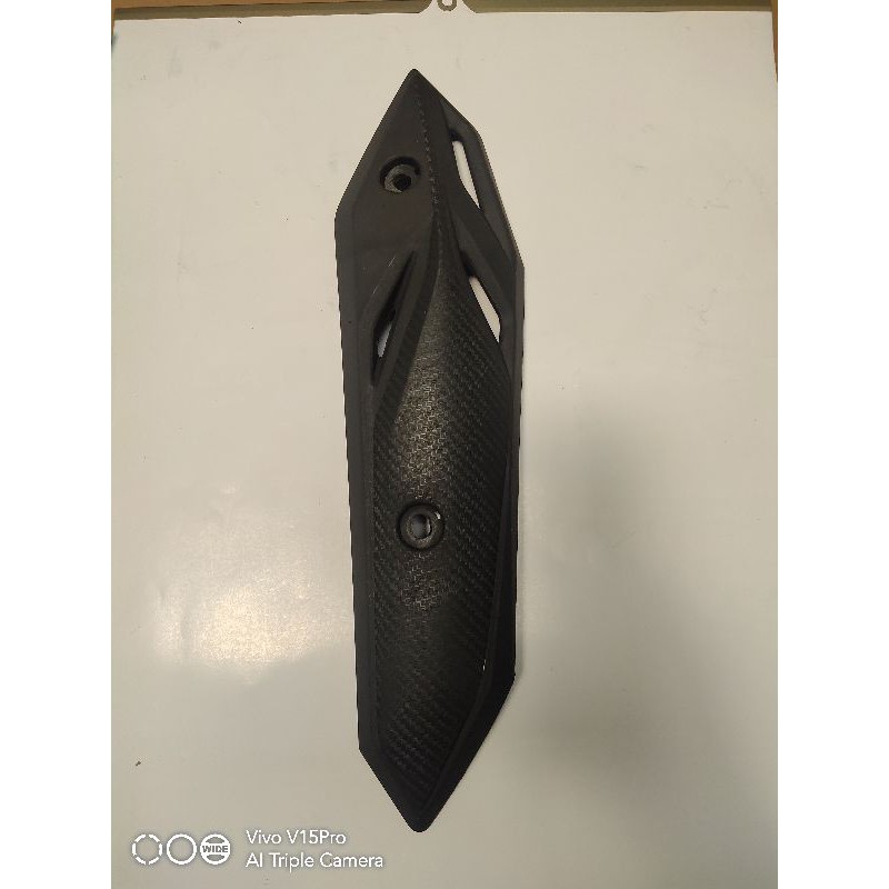 tameng cover knalpot tutup knalpot honda  beat 2020 led non ori high quality