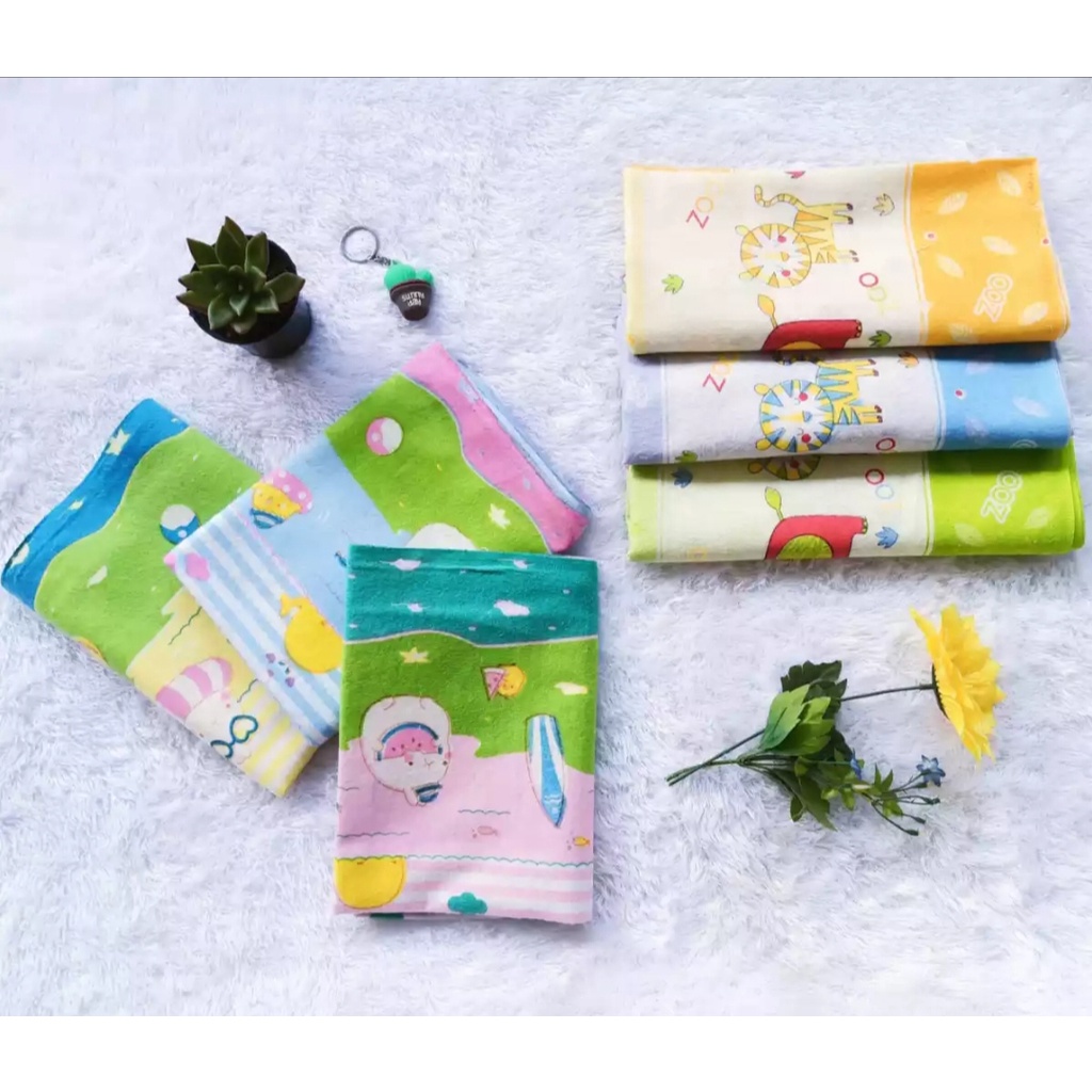 Bedong Parnel Selimut Bayi Premium isi 6 pcs