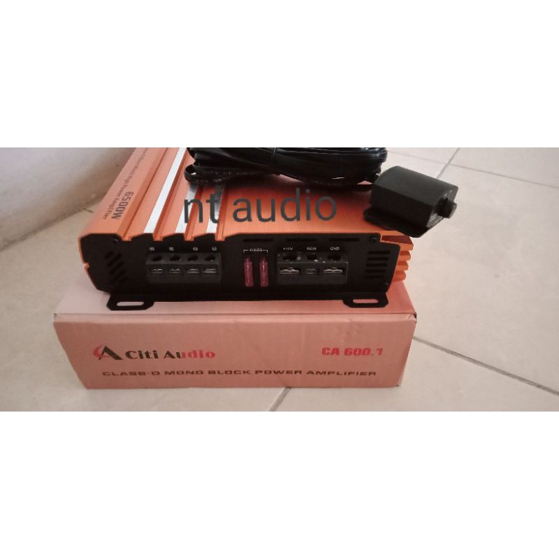 POWER MOBIL CITIAUDIO CA-600.1 MONOBLOCK CLASS D BERKUALITAS ASLI