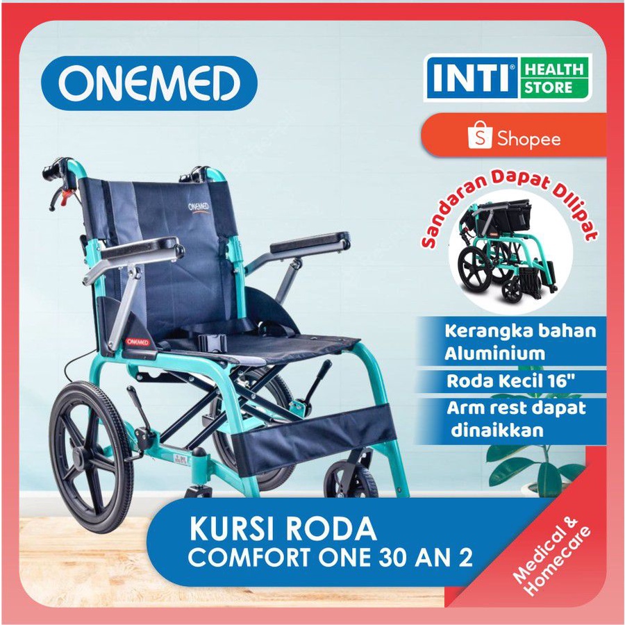 Kursi Roda Traveling Portable Comfort One 30AN2 | Wheelchair Onemed