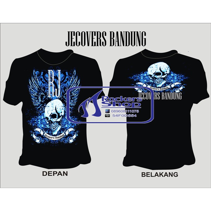 KAOS JECOVOX JECOVERS BANDUNG ROY JECONIAH BOOMERANG