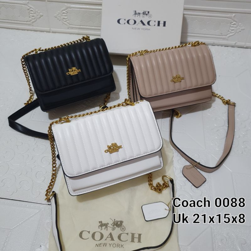 Tas coach klare bag import / Tas wanita coach klare / sling bag wanita import coach 0088