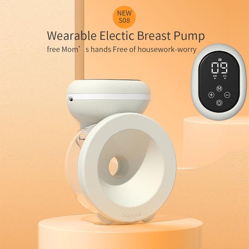 Pompa asi Elektrik Portable / Rechargeable Single Electric Breast Pump / perlengkapan bayi Tanpa Rasa Sakit Painless Tanpa Kabel Botol Susu Bayi Produk Bayi