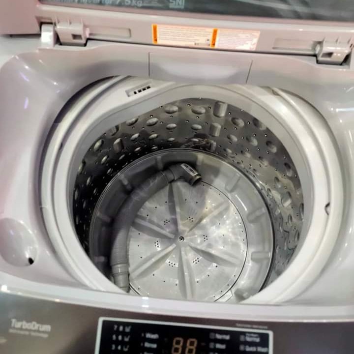 Mesin Cuci 1 Tabung LG T2175VSPCK 7.5 KG Full Otomatis Smart INVERTER