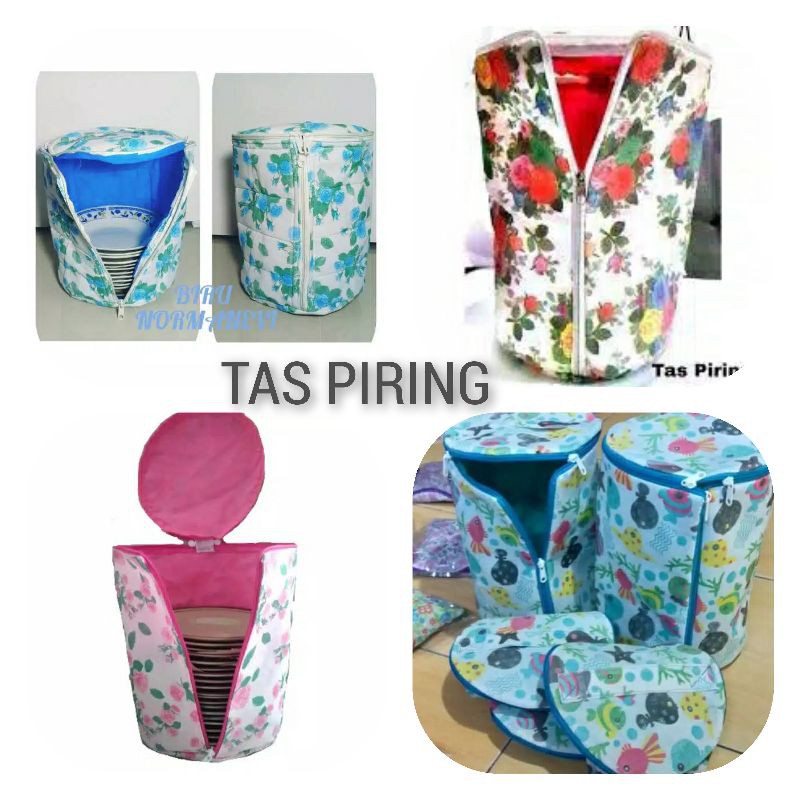 Tas Piring Jumbo Anti Debu
