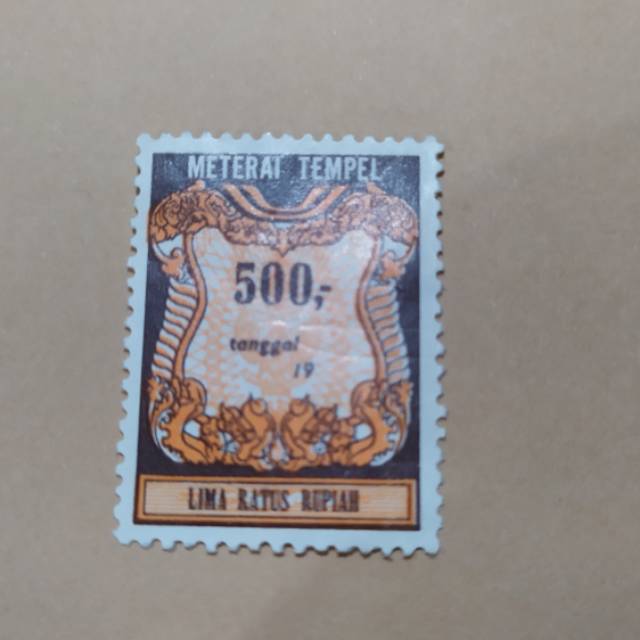 MATERAI 500 RUPIAH TAHUN 1986-1990