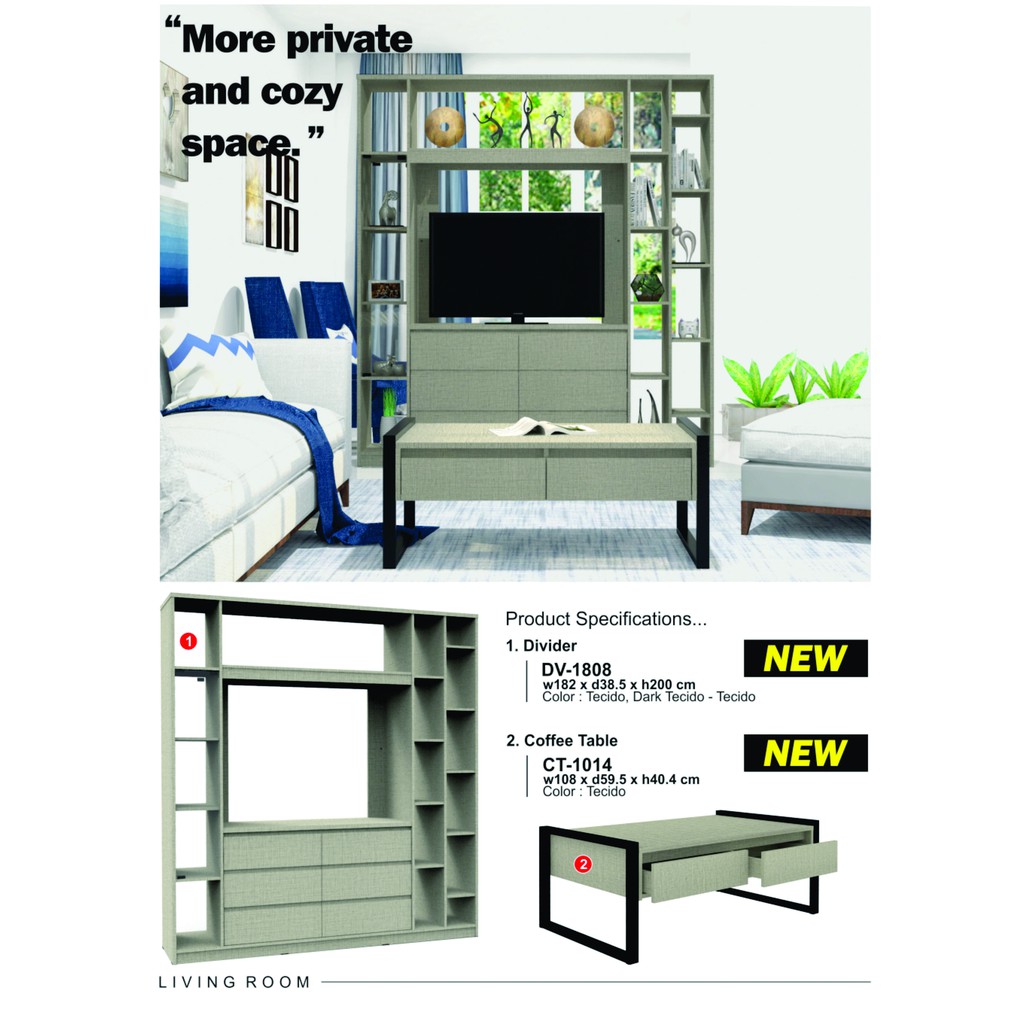 LEMARI PENYEKAT RUANGAN DV-1808
