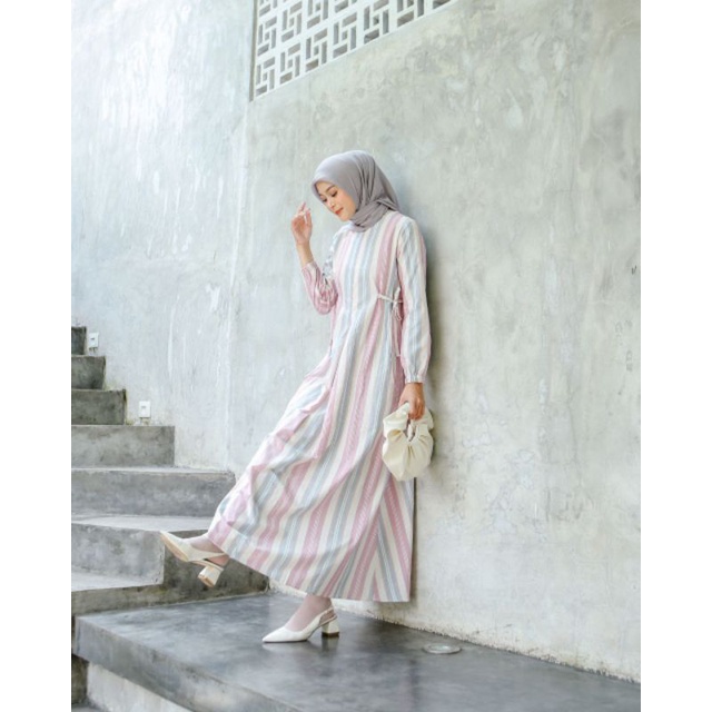 NANDA DRESS PRODUK TERBAIK BY LE KHARI DRESS KEKINIAN BAHAN TERBAIK DRESS MODERN
