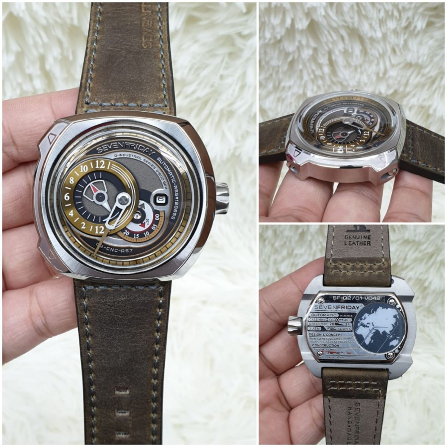 Big Sale Jam Tangan SevenFriday SF-Q2/01 FULLSET Garansi 1th