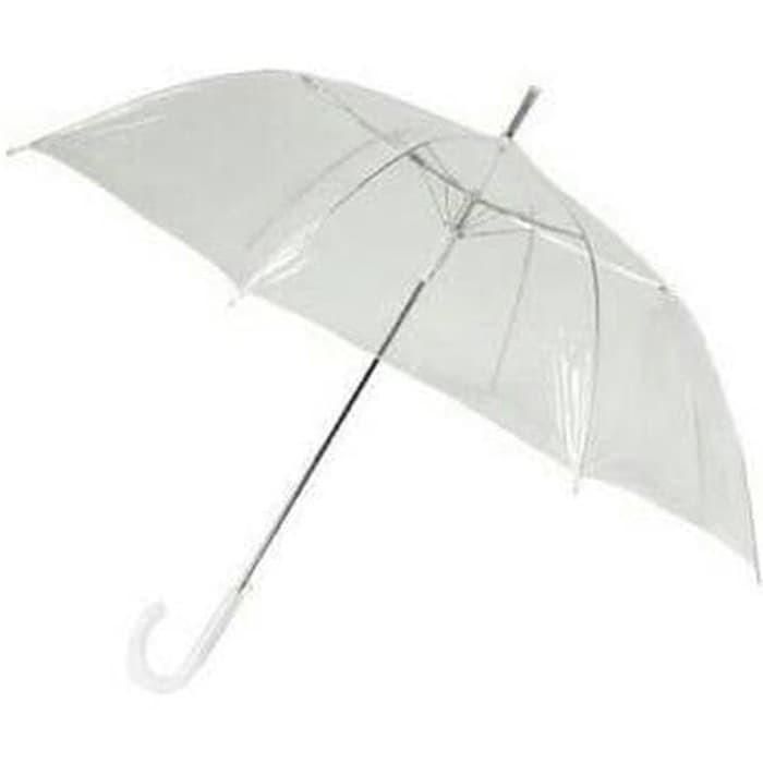 NEW PROMO ITEM!!! Payung Transparan Bening umbrella transparant Korea Japan Baru NEW ITEM