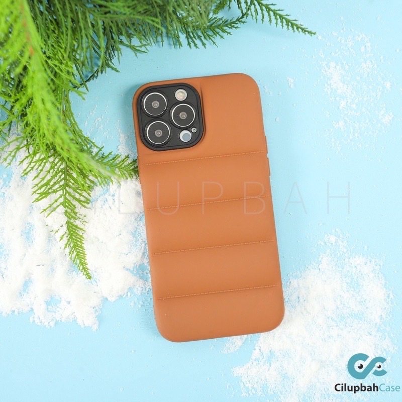 Winter Down Jacket Silicone Case iPhone 13PRO