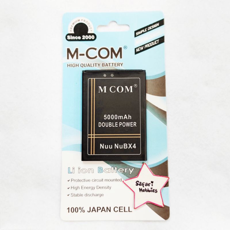 Baterai NUU Mobile BX4