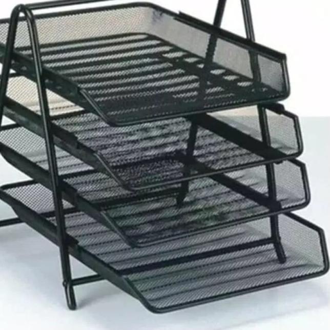 

☂ LETTER /PAPER TRAY 4 SUSUN BESI RAK SUSUN VTEC ☊