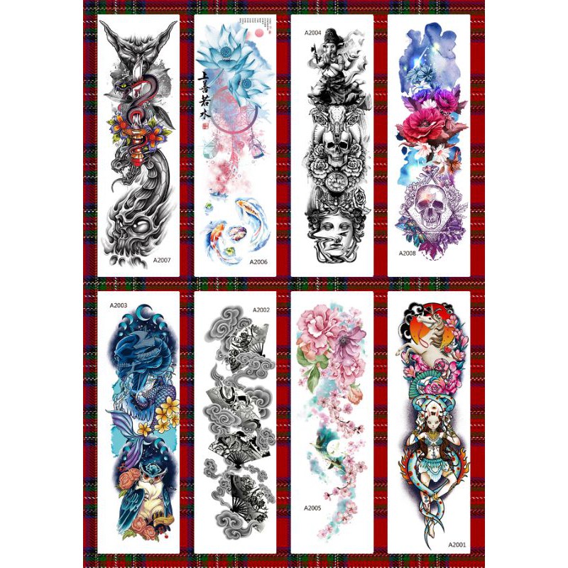 Tatto Full tangan Terbaru (Bisa COD) MODEL A