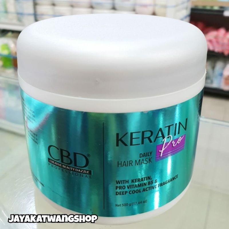 CBD Professional KERATIN PRO Daily HAIR MASK 500gr &amp; 250gr | Masker Rambut Keratin